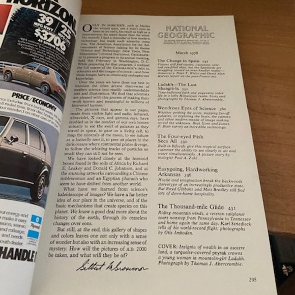 2/$35 National Geographic March 1978 Vintage - Picture 3 of 5